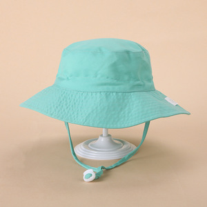 2025 Summer Baby <strong>Sun</strong> <strong>Hat</strong> Kids Beach Wide Brim Outdoor Play Panama <strong>Hat</strong> UV Protective Toddler Boys <strong>Girls</strong> Bucket <strong>Hats</strong> - Product Image 2