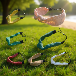 Diadema elástica de PP con diseño anudado, ajustable, para mujer, accesorio de moda casual para el cabello - Product Image 3