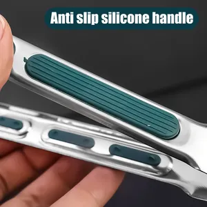 Nouvelles pinces alimentaires en acier inoxydable pour barbecue, viande, salade, pain, pince de buffet antidérapante, outils de cuisine, gadgets de cuisine - Product Image 6