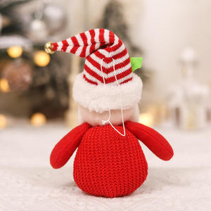 New Design Durable Stuffed Animal Filled With Pp Cotton Stuffed Animal Toy Lovers Santa Claus Plush Toy - Product Image 6