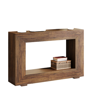 Table <span class=keywords><strong>console</strong></span> moderne <span class=keywords><strong>convertible</strong></span> américaine de 47 pouces pour entrée et salon avec rangement - Product Image 1