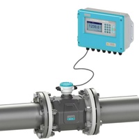 Medidor de Flujo Ultrasónico Multicanal, Control Cuantitativo Digital de Agua, 220V/24VDC, RS485, Montaje en Pared