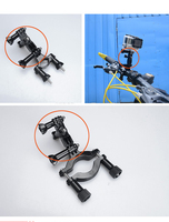 Adaptateur de montage pour caméra sportive GoPro, bras pivotant extensible durable, résistant aux chocs, réglable, long, court, droit, articulé