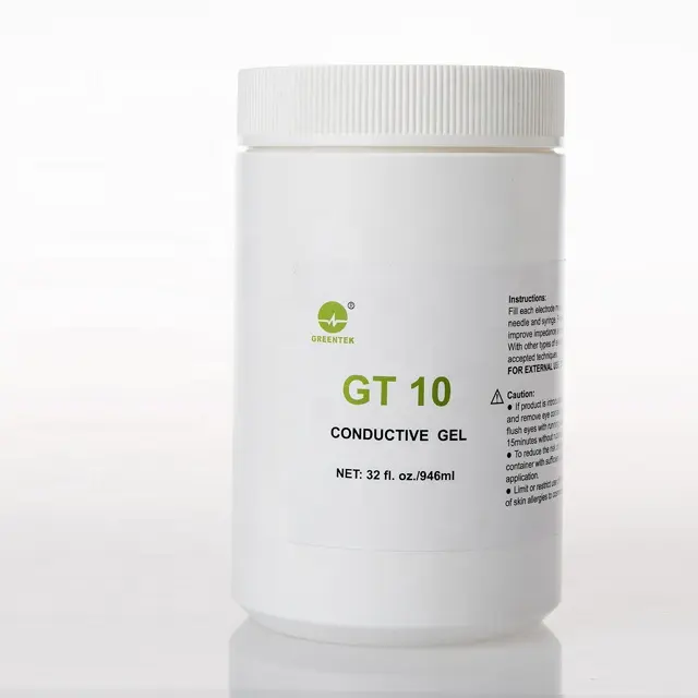 Greentek EEG 높은 전도성 의학 접촉 젤 GT10 EEG 모자 체계, 32oz/병에서 비용 효과