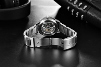 OEM/ODM Logo Personnalisé Punk Crâne Montre Style Cool Montre Cadeau QUARTZ Squelette Montres pour Hommes