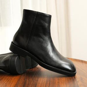 Mocasines de Hombre de Alta Calidad en Color Marrón, Hechos en Inglaterra con Cuero Lavado, Estilo Retro, con Cordones y Suela Goodyear, Impermeables - Product Image 6