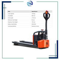 1.5T 2T 3T 5 tonnes Cric de palette personnalisé électrique Self Lift Hand Trans Palette Lifter longue Cric de palette