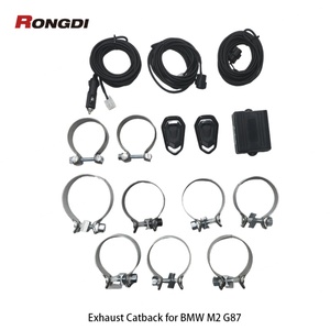 ท่อไอเสียแบบ Single Pipe Catback ประสิทธิภาพสูงสำหรับ BMW M2 G87 S58 3.0T ปี 2021-2024 พร้อมวาล์วควบคุมเสียง - Product Image 5