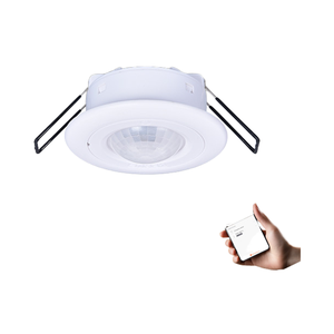 ACP-1008ZB Tuya <strong>Zigbee</strong> 12-24VDC PIR Motion &amp; Position Sensor 8m <strong>Range</strong> 360&deg; Micro-Movement Detection Low Profile Occupancy Sensor - Product Image 1