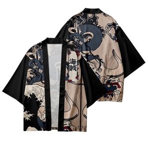 Kimono de samurái tradicional japonés para hombre, patrón tradicional japonés, Cosplay <span class=keywords><strong>Haori</strong></span>, cárdigan de <span class=keywords><strong>mujer</strong></span>, bata de verano Yukata - Product Image 4