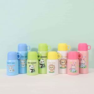 316 Stainless Steel Insulated Water Bottle Pop-Up Lid Portable Thermal Bottle <b>Large</b> Capacity Food Grade Travel Mug - Product Image 1
