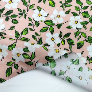 Tissu Popeline Peignée Bio Respirant à Motif Floral Élégant pour Confection de Robes – Grande Vente - Product Image 5