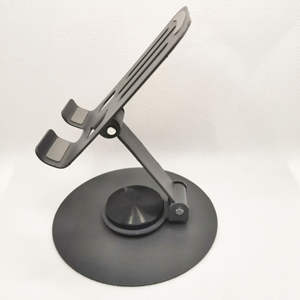 Supporto per Telefono da Scrivania in Silicone e Metallo Regolabile Personalizzato Base Rotante a 360° Design Flessibile <span class=keywords><strong>Pieghevole</strong></span> Supporto per Telefoni da 4''-7'' - Product Image 2