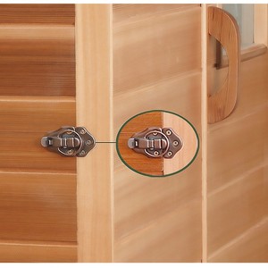 Sauna individual Ling Yuan Spectrum House con infrarrojos y vapor, con cerradura y manija. - Product Image 1