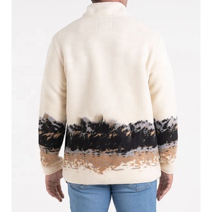 Cómodo y cálido diseño <span class=keywords><strong>de</strong></span> media cremallera para hombre, Sudadera CON CAPUCHA <span class=keywords><strong>DE</strong></span> Sherpa <span class=keywords><strong>de</strong></span> <span class=keywords><strong>viento</strong></span> en frente para hombre, Sudadera con capucha <span class=keywords><strong>de</strong></span> lana <span class=keywords><strong>de</strong></span> Sherpa <span class=keywords><strong>de</strong></span> invierno con bolsillo - Product Image 3