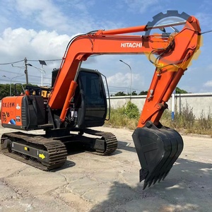 Mini pelle sur chenilles Hitachi ZX70 d'occasion du Japon Bonne performance avec moteur Isuzu et poids en ordre de marche de 5 tonnes - Product Image 4