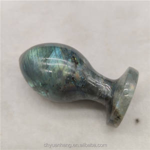 Vente chaude de bouchons anaux en cristal de pierre de <span class=keywords><strong>labrador</strong></span> naturelle, bouchons anaux en cristal à <span class=keywords><strong>vendre</strong></span> - Product Image 4