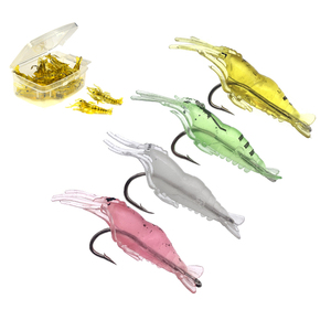 Esclusivo OEM: <span class=keywords><strong>Esca</strong></span> <span class=keywords><strong>Artificiale</strong></span> Morbida Luminosa da 4cm, 10 Pezzi <span class=keywords><strong>in</strong></span> Scatola, a Forma di Gamberetto, <span class=keywords><strong>con</strong></span> Odore di Pesce, <span class=keywords><strong>in</strong></span> PVC, <span class=keywords><strong>con</strong></span> Amo, per la <span class=keywords><strong>Pesca</strong></span> <span class=keywords><strong>in</strong></span> <span class=keywords><strong>Mare</strong></span> - Product Image 1