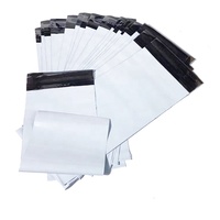 Enveloppe de Courrier Noire Recyclée Écologique avec Logo Personnalisé pour Sacs, Expédition Express, Emballage de Fourrures et de Chaussettes