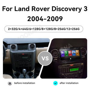 9.66 pollici CarPlay per <span class=keywords><strong>Land</strong></span> <span class=keywords><strong>Rover</strong></span> <span class=keywords><strong>Discovery</strong></span> 3 2004-2009 autoradio lettore multimediale navigazione GPS auto Stereo unità principale - Product Image 3