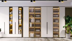 Mueble para Vinos de Diseño Personalizado para Sala de Estar, Artesanía Exquisita, Elegante, Venta Directa de Fábrica - Product Image 2