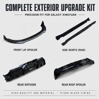 Kit carrosserie extérieur complet pour Geely Galaxy EX2 : Lame avant, diffuseur arrière, jupes latérales, aileron arrière – Pièces de modification sportives