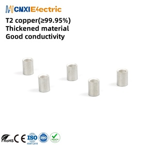 Cnxi pnt loại dây cuối thiết bị đầu cuối không cách điện Naked Cáp Lug <span class=keywords><strong>ferrule</strong></span> song song nối nối công nghiệp-lớp T2 dây đồng - Product Image 1