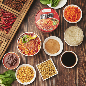 辛くて酸っぱい中華風インスタントラーメン、カスタマイズ可能なカップ入りインスタントラーメン - Product Image 2