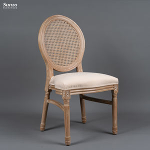 लक्जरी टिकाऊ रबर लकड़ी रतन लौइस आउटडोर रेस्तरां के लिए रेस्तरां बार होटल शादी फार्महाउस फर्नीचर - Product Image 3