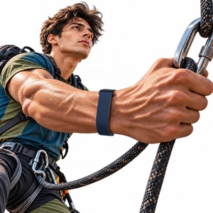 สายรัดไนลอนยืดหยุ่นระบายอากาศได้ ใช้แทนสาย Fitbit Air ได้ ทนทาน ปรับขนาดได้ พร้อมหัวเข็มขัดโลหะ - Product Image 4