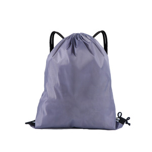 CCH Wholesale minimalist style polyester material <b>drawstring</b> fitness backpack - Product Image 1