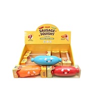 Jouets à pétrir en forme de hot-dogs, blocs de construction simulés, à rebond lent, pour la gestion du stress