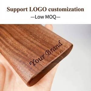 Étui à cigarettes en bois de noyer, étui à cigarettes de poche, boîte de rangement pour fumeurs de qualité supérieure, logo personnalisé accepté - Product Image 3