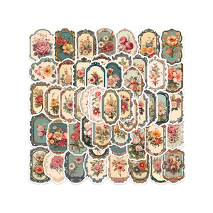 Cổ điển Bưu Chính tem bán buôn đóng gói dán thẩm mỹ đề can phong cách trang trí Victorian trang trí nội thất Nhật Ký thủ công nghệ thuật Retro Deco - Product Image 4