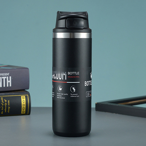 <span class=keywords><strong>Bouteille</strong></span> isotherme classique de 16 oz avec logo personnalisé, gourde de voyage, <span class=keywords><strong>thermos</strong></span> d'extérieur, gobelet isotherme avec bouton - Product Image 5