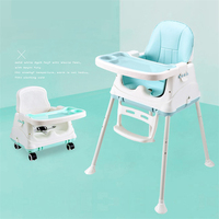 Chaise haute multifonctions en bois pour bébé, chaise de salle à manger Unique, usine