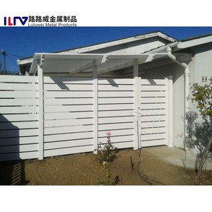Kim loại trắng slat siding riêng tư hàng rào tấm bên ngoài nhôm hàng rào tường cho ngôi nhà - Product Image 4