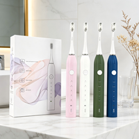 Nouveau produit, portabilité, soins personnels, appareils de beauté, polissage, brosse à dents électrique à 4 têtes