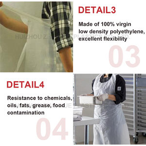 De impresión personalizado barato Industrial impermeable nuevo modelo delantal para venta al por mayor - Product Image 5