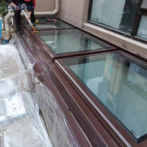 Moderno lucernario in alluminio impermeabile motorizzato <span class=keywords><strong>finestre</strong></span> all'aperto semplice tetto Design migliorato ventilazione feritoia automatica - Product Image 3