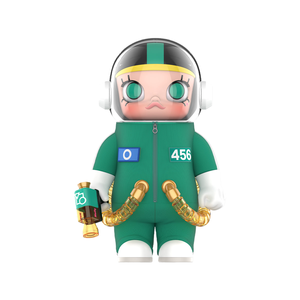 100% Originale Pop Mart Edizione Limitata Internazionale MOLLY 400%+ ACTION FIGURE <span class=keywords><strong>SQUID</strong></span> <span class=keywords><strong>GAME</strong></span> - Product Image 1
