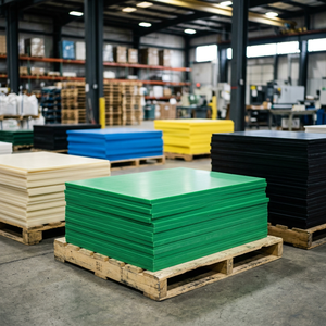 Feuille de revêtement de goulée en UHMWPE, résistante à l'abrasion et aux chocs, multicolore, épaisseur 2-50 mm, format standard 1220x2440 mm, taille personnalisée - Product Image 1