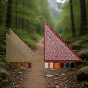 Sciarpa triangolare multifunzionale 60x135 cm per uso esterno con diversi colori disponibili - Product Image 2