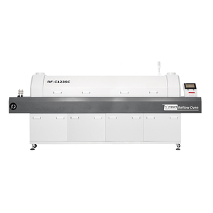 RF-C1235C forno a riflusso ad aria calda 12 riscaldamento a zona a infrarossi IC riscaldatore a riflusso saldature per produzione a LED PCB - Product Image 1
