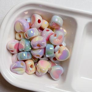 Coeur perles usine haute qualité femmes bricolage Bracelet accessoires mignon dessin animé coeur accessoires - Product Image 4