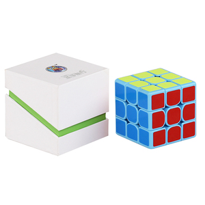 Sengso <span class=keywords><strong>3</strong></span>*<span class=keywords><strong>3</strong></span> SQUARED serisi sihirli küp/hız bulmaca eğitici oyuncaklar siyah/beyaz/pembe/mavi/bej PVC Mini oyun Sticker Unisex - Product Image 3