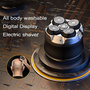 Rasoir Électrique Rechargeable Professionnel pour Hommes, 5 Lames Magnétiques, pour Barbe et Corps - Meilleure Vente - Product Image 5