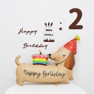 Palloncino in Foil Spesso a Forma di Hot Dog per <span class=keywords><strong>Compleanno</strong></span>, Baby Shower, Eventi e Decorazioni per la Stanza - Product Image 4