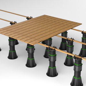 Nhựa lát bệ sứ bệ pavers nâng lên hệ thống sàn nâng lên hệ thống sàn bệ nâng lên hệ thống lát - Product Image 2