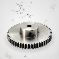Paire d'engrenages cylindriques droits en acier de haute précision XinXing avec roulement à dents coniques fiable pour application industrielle 1